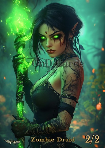 Zombie Druid #1